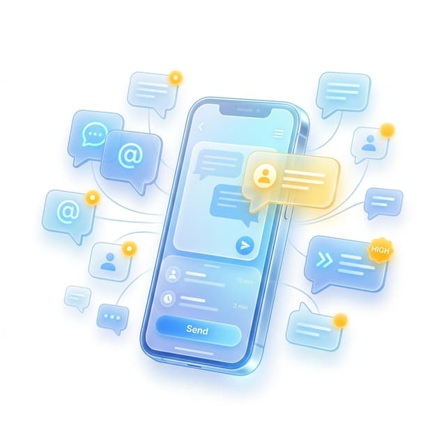 Bulk WhatsApp campaigns sender interface